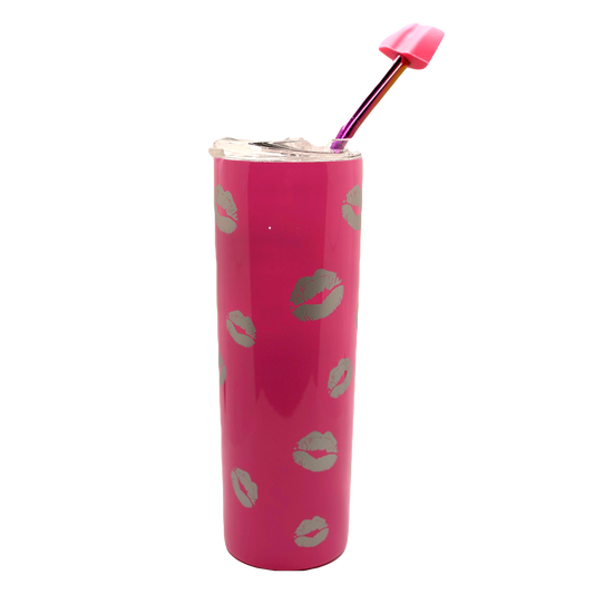LipSips Tumbler Kisses